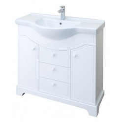 Мебель для ванной Акватон Элен 95 белый глянец