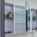 Зеркальный шкаф Акватон Ондина 80 белый глянец 1A183502OD010