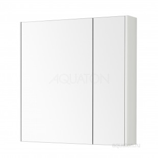 Зеркальный шкаф Акватон (Aquaton) Беверли 80 белый 1A237102BV010