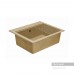 Мойка для кухни из литого мрамора Акватон (Aquaton) Делия 60 прямоугольная песочная 1A715232LD220