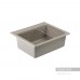 Мойка для кухни из литого мрамора Акватон (Aquaton) Делия 60 прямоугольная серый шелк 1A715232LD250