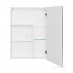 Зеркальный шкаф Акватон (Aquaton) Асти 55 белый 1A263302AX010