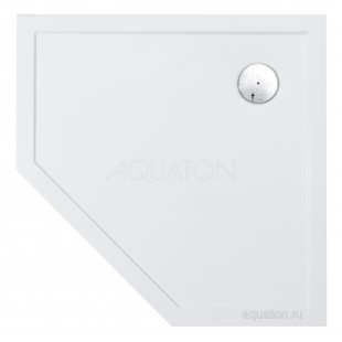 Душевой поддон Акватон (Aquaton) Калифорния 90х90 пятиугольный белый 1A714836CA010
