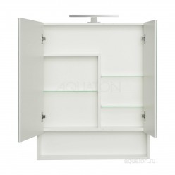 Зеркальный шкаф Акватон (Aquaton) Сканди 70 белый 1A252202SD010