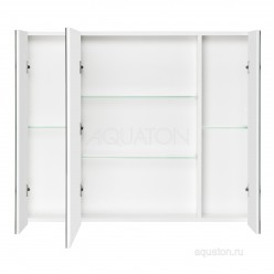Зеркальный шкаф Акватон (Aquaton) Беверли 100 белый 1A237202BV010
