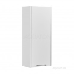 Шкаф одностворчатый Акватон (Aquaton) Оливия правый белый матовый 1A254703OL01R