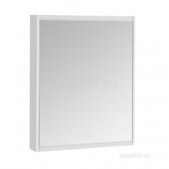 Зеркальный шкаф Акватон (Aquaton) Нортон 65 белый 1A249102NT010