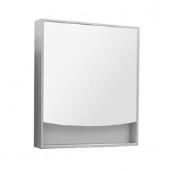 Зеркальный шкаф Акватон ИНФИНИТИ 76 белый глянец 1A192102IF010