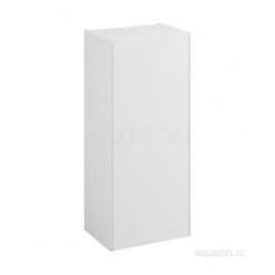 Шкаф одностворчатый Акватон (Aquaton) Сохо белый глянец 1A258403AJ010