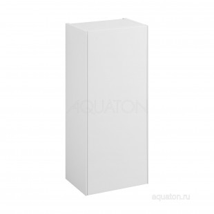 Шкаф одностворчатый Акватон (Aquaton) Сохо белый глянец 1A258403AJ010