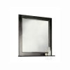 Зеркало Акватон ЖЕРОНА 105 черное серебро 1A158802GEM50