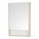 Зеркальный шкаф Акватон (Aquaton) Сканди 55 белый, дуб верона 1A252102SDB20