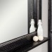 Мебель для ванной Акватон Жерона 85 цвет чёрный с серебряной патиной